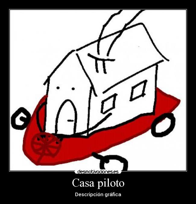 Casa piloto - Descripción gráfica