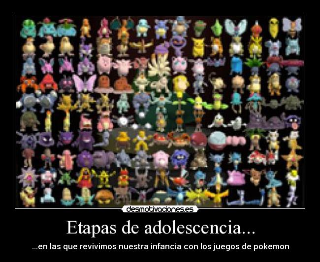 Etapas de adolescencia... -