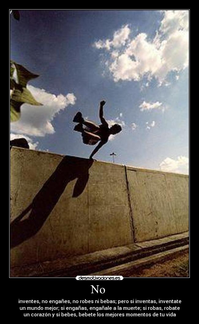 carteles robar engana inventar desmotivaciones