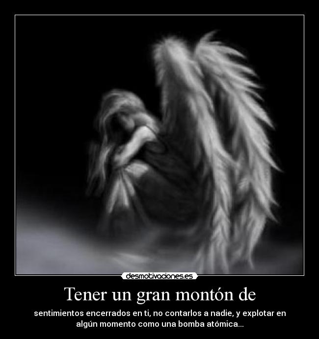 carteles hibrido hibrida sentimientos bomba explotar desmotivaciones