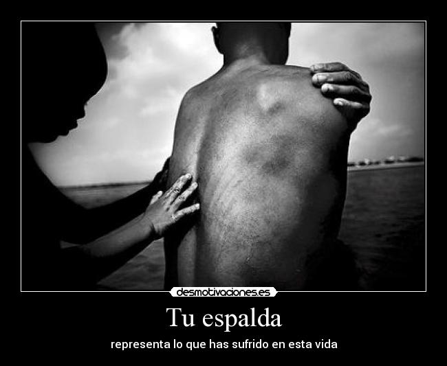 Tu espalda - 