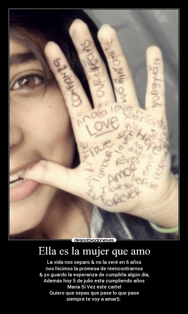 Ella es la mujer que amo -