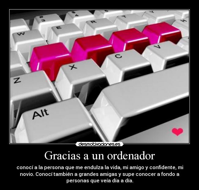 Gracias a un ordenador - 