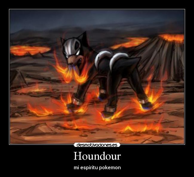 Houndour - mi espiritu pokemon