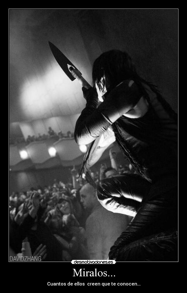 Miralos... - Cuantos de ellos creen que te conocen...