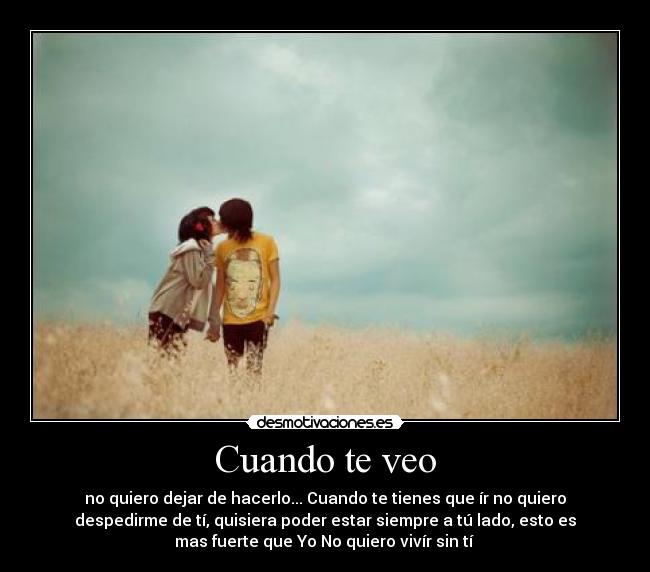Cuando te veo -