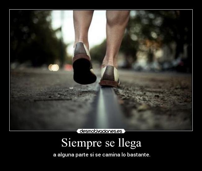 Siempre se llega -