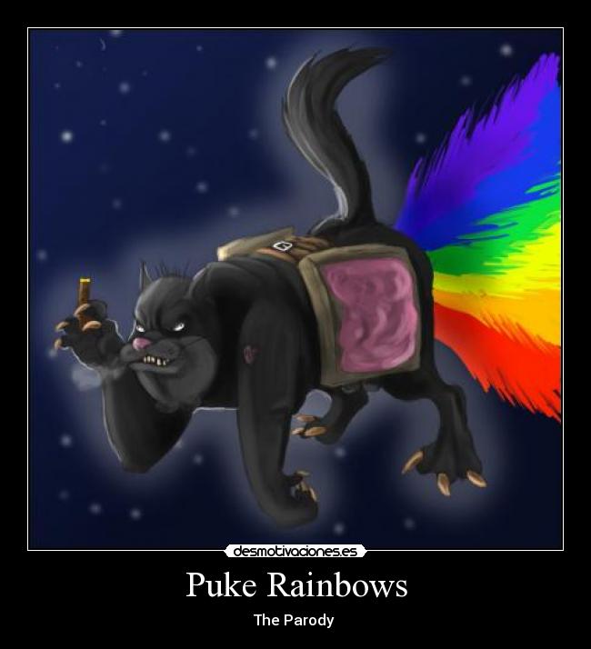 Puke Rainbows - The Parody