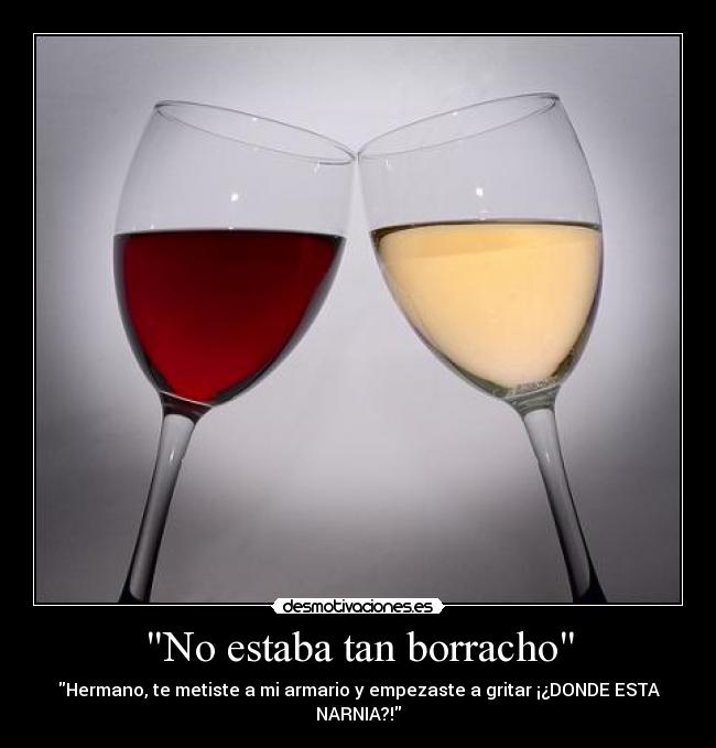 No estaba tan borracho - 