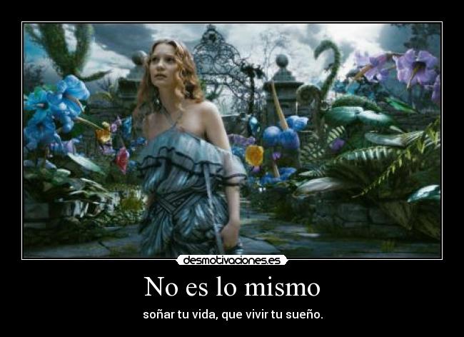 No es lo mismo - 