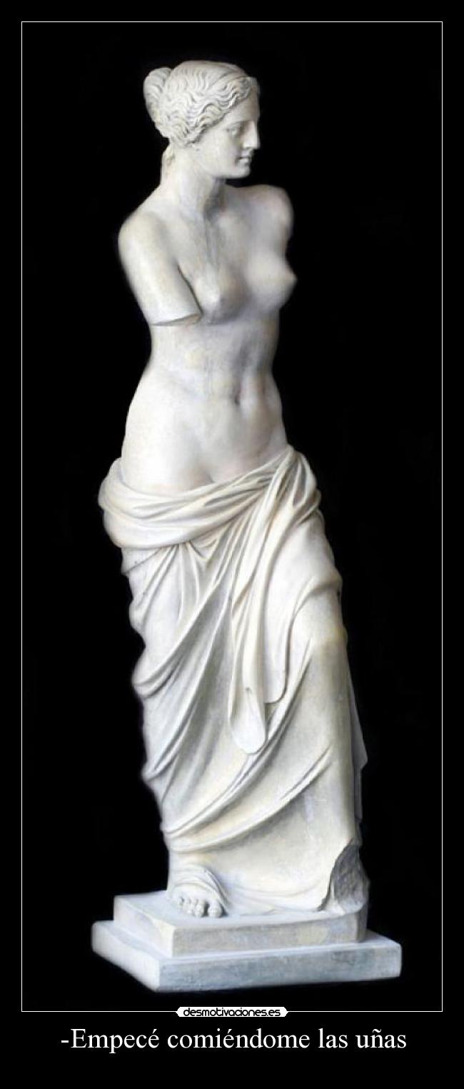 -Empecé comiéndome las uñas -
