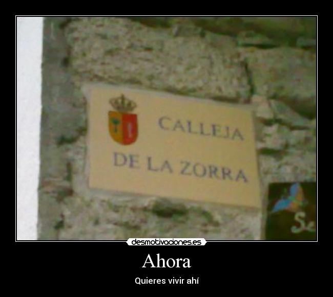 Ahora - Quieres vivir ahí