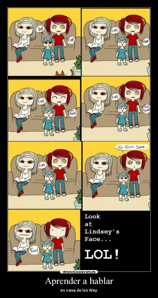 carteles gerard way chemical romance desmotivaciones