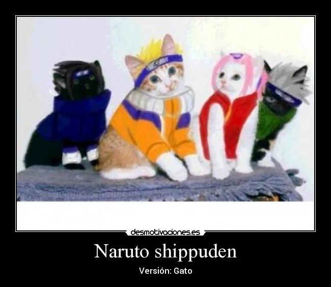 Naruto shippuden - Versión: Gato