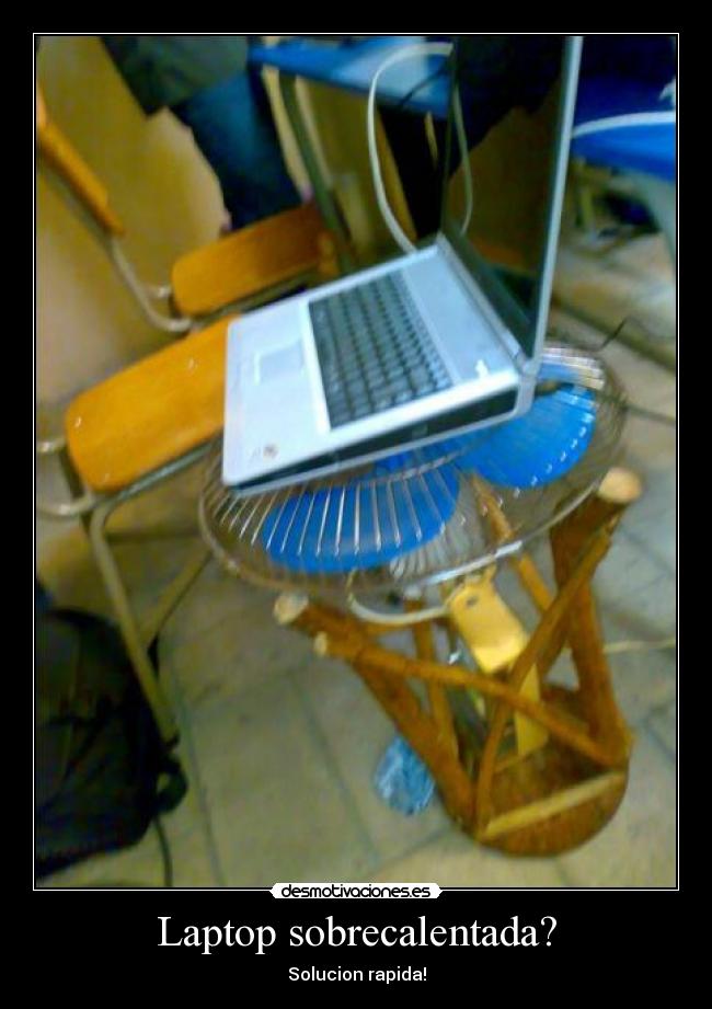 Laptop sobrecalentada? - 