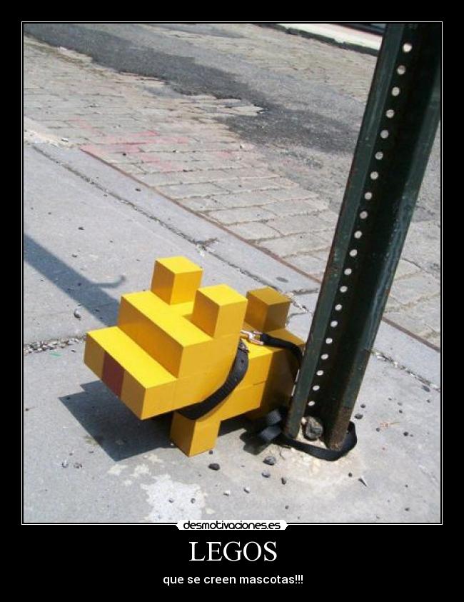 LEGOS - que se creen mascotas!!!
