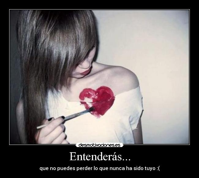 Entenderás... - 