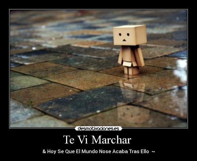 Te Vi Marchar  - 