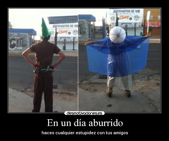 En un día aburrido - 