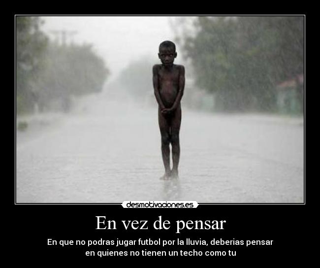 En vez de pensar - 