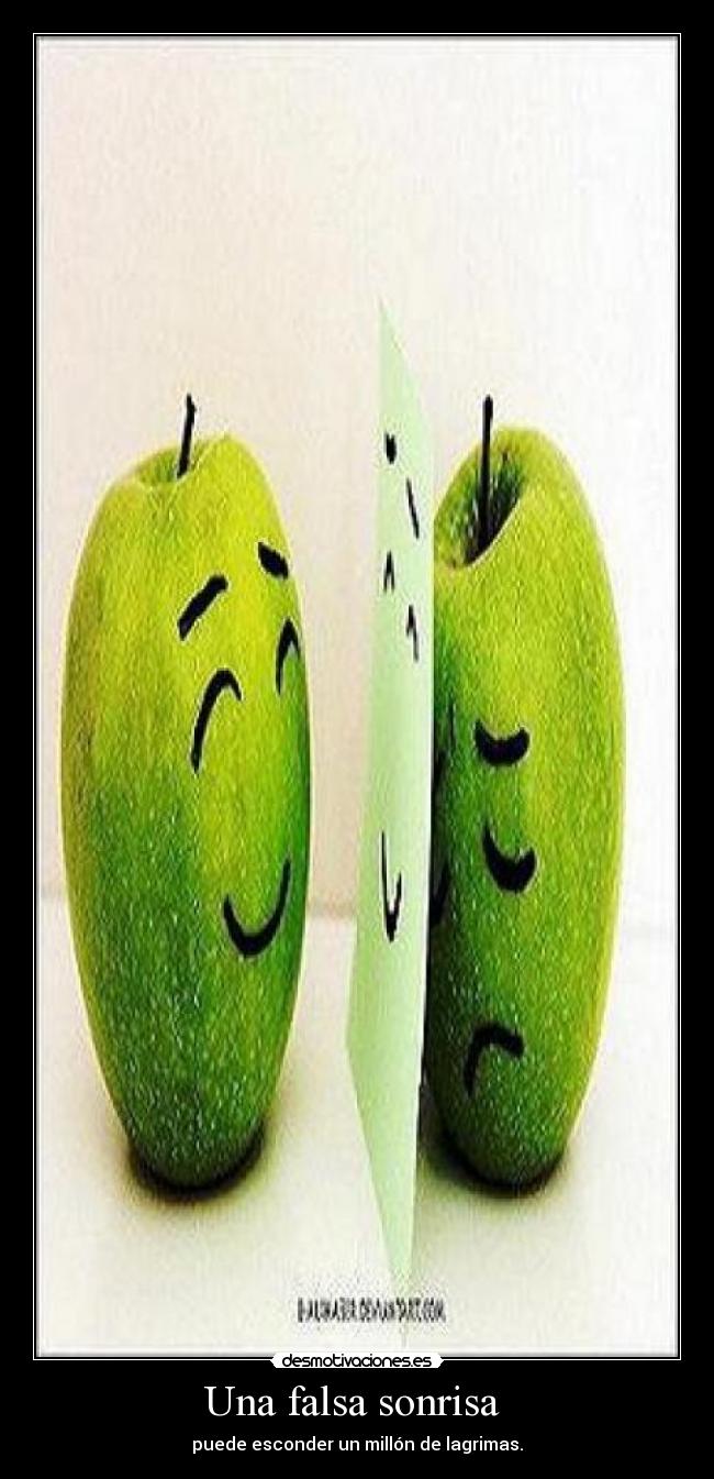 carteles sonrisa falsa sonrisa lagrimas esconder puede desmotivaciones