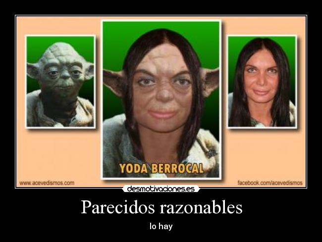 Parecidos razonables - 