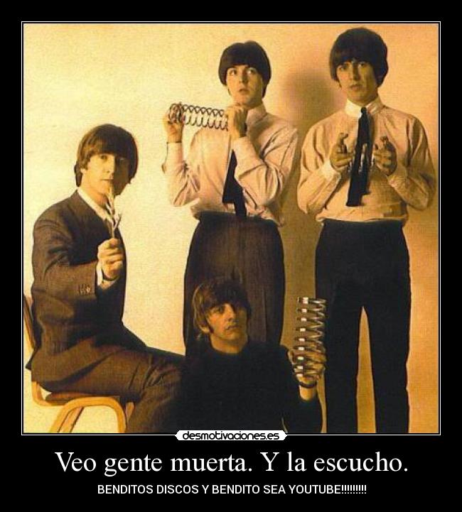 Veo gente muerta. Y la escucho. - 