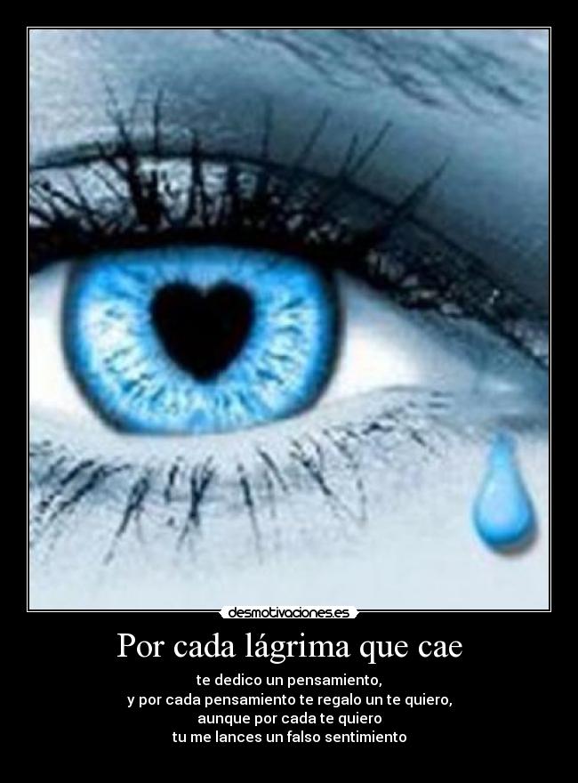 Por cada lágrima que cae - 