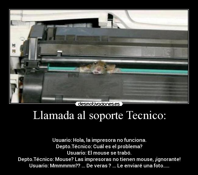 carteles llamada mouse desmotivaciones