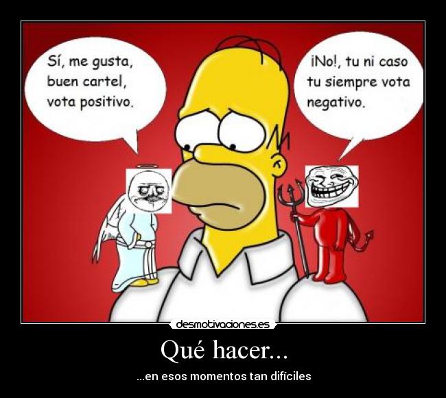 Qué hacer... - 