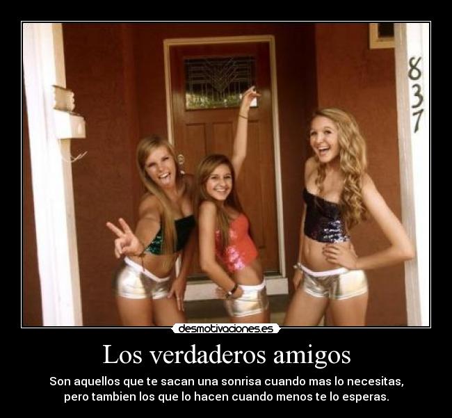 Los verdaderos amigos -