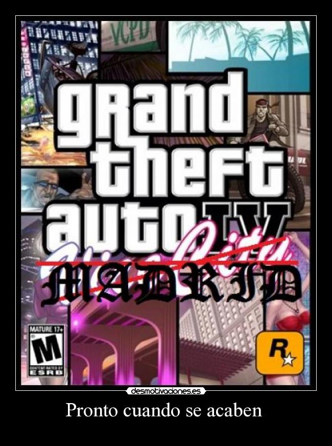 Pronto cuando se acaben -