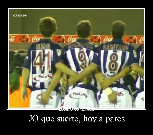 JO que suerte, hoy a pares -