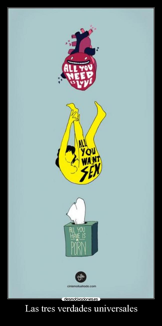 Las tres verdades universales -