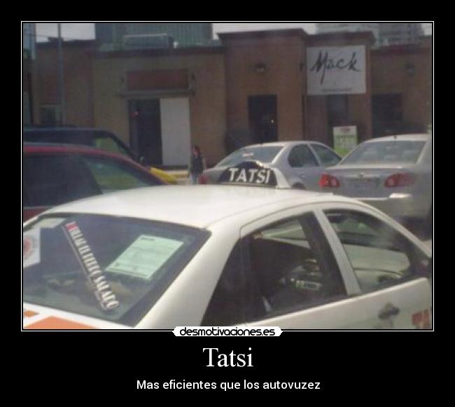 carteles taxi tatsi desmotivaciones