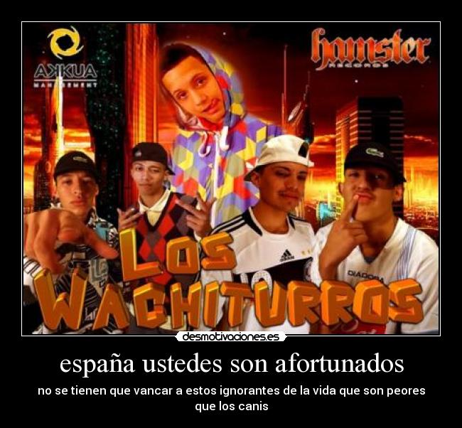 españa ustedes son afortunados - 