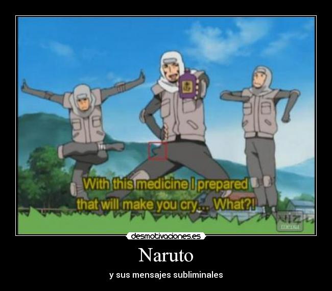 Naruto - y sus mensajes subliminales