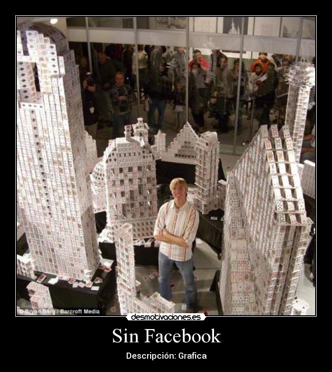 Sin Facebook - Descripción: Grafica