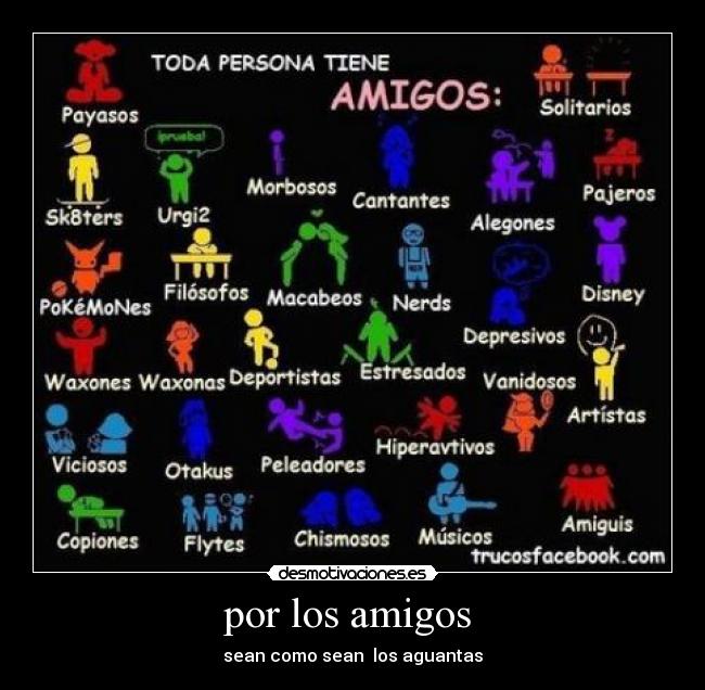 por los amigos  - 