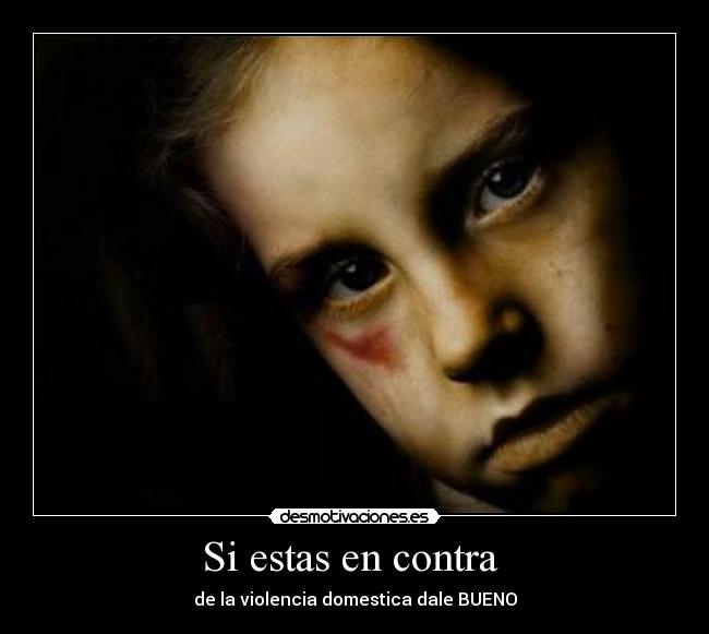 Si estas en contra -