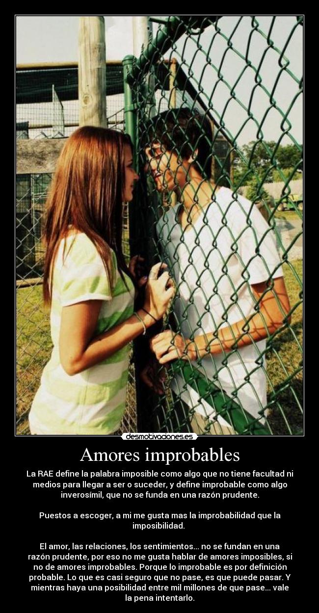 Amores improbables - 
