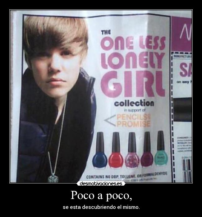 carteles anti justin bieber pintura unas revista foto desmotivaciones