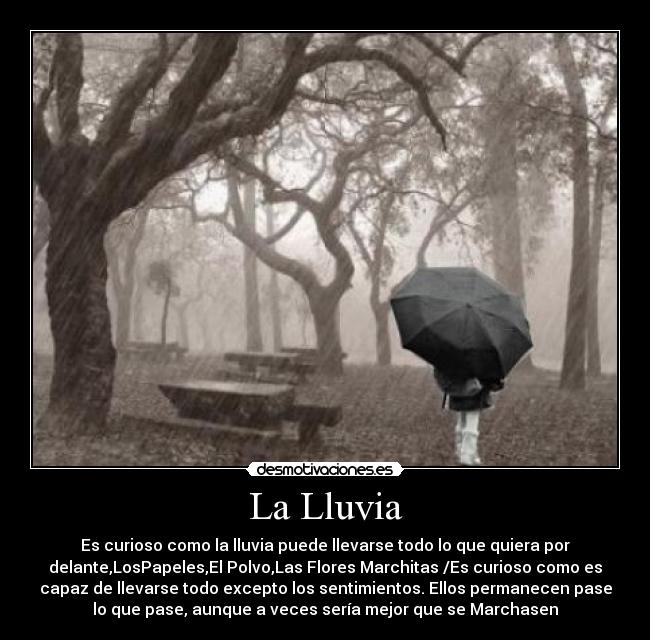 La Lluvia -