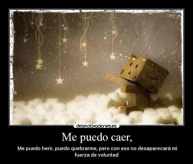 Me puedo caer, - 