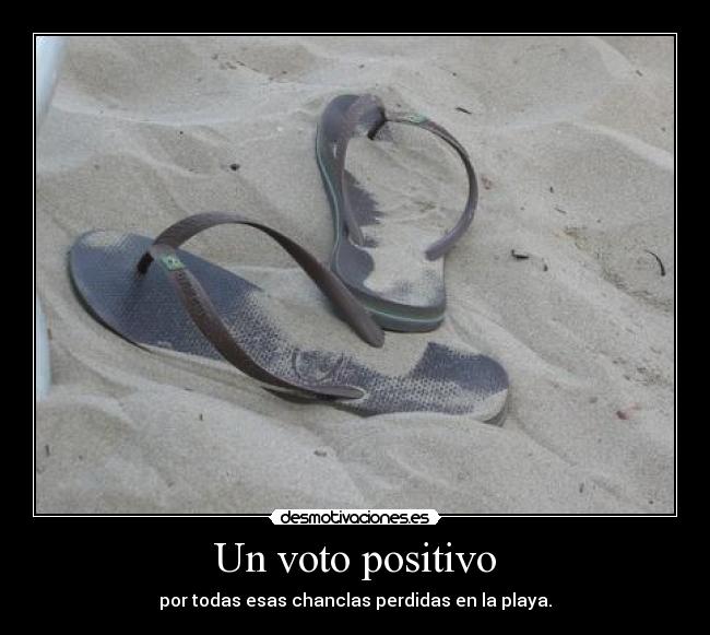 Un voto positivo -