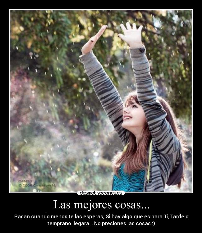 Las mejores cosas... - 
