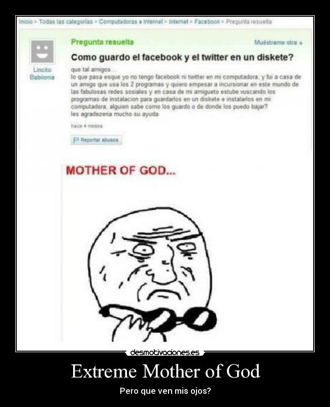 Extreme Mother of God -