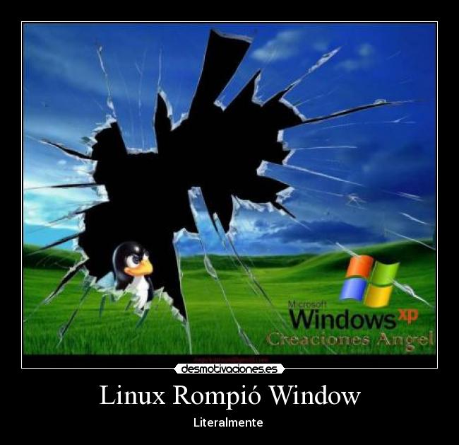 Linux Rompió Window - 