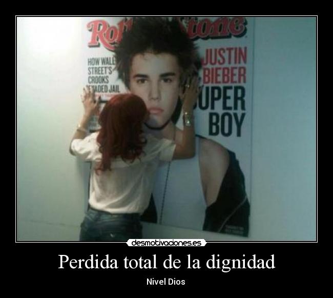 Perdida total de la dignidad -