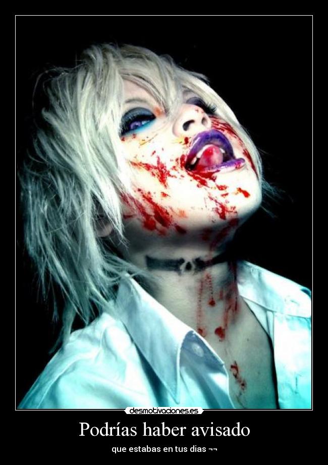 Podrías haber avisado - 